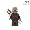 FT24-FT27 The Witcher Series Geralt Ciri Minifigures
