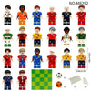 M8291 M8292 Football minifigures