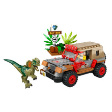 221PCS  Dilophosaurus Ambush