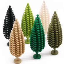 3778 Street View Urban Green Forest Pine Cypress Spruce 5pcs