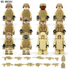 M8019 M8019-1 M8085 M8084 Special Police of Counter-Terrorism Force Minifigures