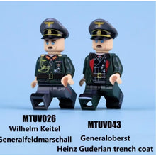 MTUV026 MTUV043 World War II military man Field Marshal Germany Army General Minifigures