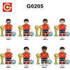 G0205 G0206 G0207 Soccer superstar Minifigures(new, updating)