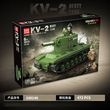 472pcs QUANGUAN 100248 KV-2 HEAVY TANK