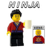 AIP3-1—AIP3-6 Phantom Ninja Casual Wear Series Minifigures