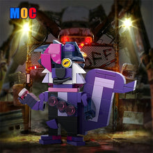 (Gobricks version) 91PCS MOC Indigo Park——Salem