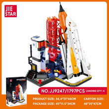 1797pcs JIESTAR Space Launch Facility