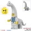 KL3310 KL3311 KL3312 KL3313 KL3314 KL3315 KL3316 Triceratops dinosaur Minifigures