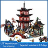 (Ship from US warehouse) 2150pcs Temple of Airjitzu