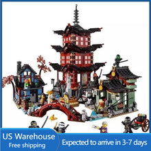 (Ship from US warehouse) 2150pcs Temple of Airjitzu
