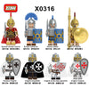 X0316 Medieval minifigures （Teutonic Knights Hospital Knights Knights Templar）