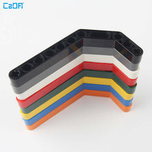 10pcs Cada 32009 Liftarm Modified Bent Thick 1x11.5 Double technic parts