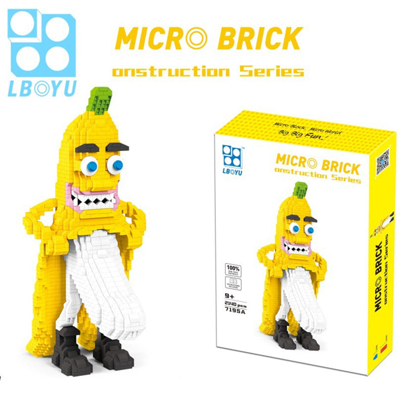 (Micro bricks) building blocks cartoon characters
