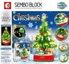 486PCS SEMBO 601097 Christmas tree music box