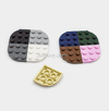 10 pcs 3*3 1/4 circle plates MOC bricks 30357