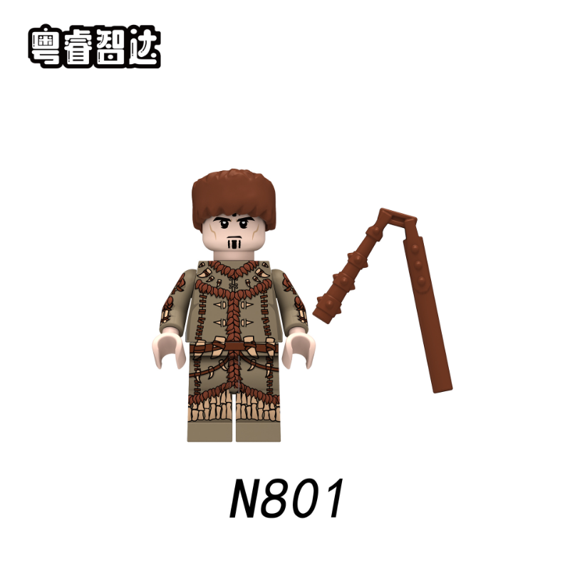 N801-804 Medieval Ancient Rome Battle Infantry Knight Minifigures