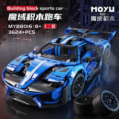 3624PCS MOYU MY88016 1:8 Fu T Marisa GT Concept Supercar – Joy Bricks