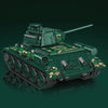 800PCS 20015 MOULDKING T-34 Medium Tank Simulate Recoil Sound(Dynamic with PF)