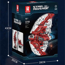 5749 Pcs Reobrix 99006 T6 Shuttle with stand