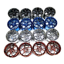 4pcs The Rims & Tires  For Porsche Bugatti 1:8 23799 37383