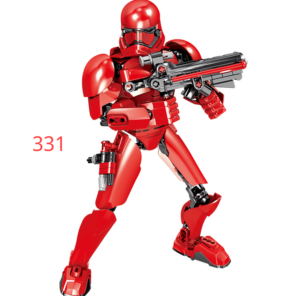 Figurines type lego Sith Dark Vador + 2 stormtroopers star wars - Star Wars