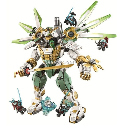 876pcs Phantom Ninja Lloyd Titan Warrior Mech  70676 4020