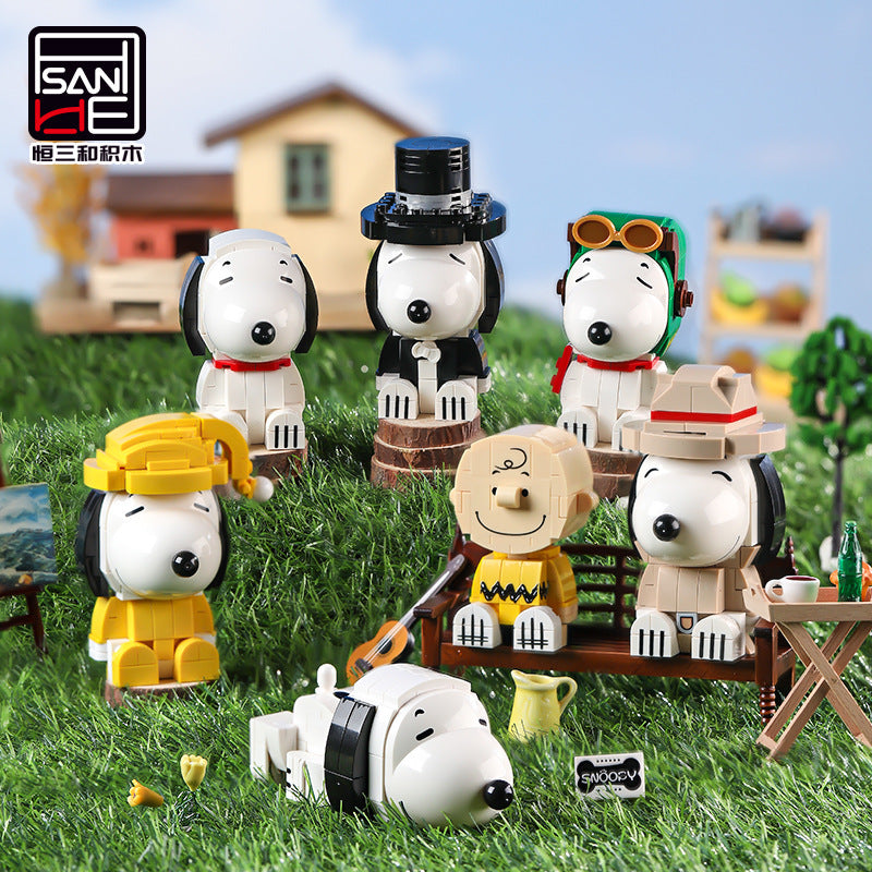 S004 Peanuts Snoopy – Joy Bricks