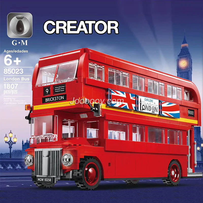 Decker Blocks 1807PCS Double Decker London Bus – Joy Bricks