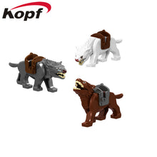 L059 L060 L083 H049 Animal series Wolf （Lord of the Rings）Minifigures