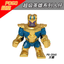 PG8242 superhero series Thanos Venom Iron Man Anti-Hulk Big Minifigures