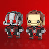 (Gobricks version)MOC-139898 Ant-Man Brickheadz LEGO MOC - Ant-Man and the Wasp: Quantumania