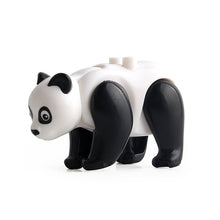 2pcs Animal small particles assembled building blocks panda