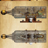 2499PCS 10067 Mouldking Drift Bottle The Flying Dutchman