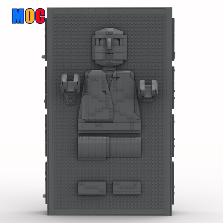 Han Solo in Carbonite mega figure wall slab
