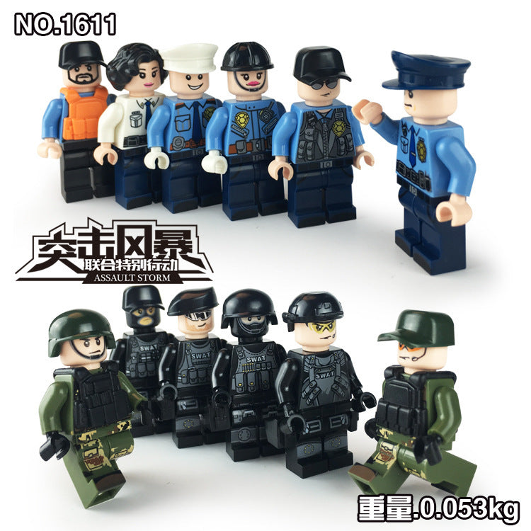 MOC professional minifigure police