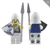 LOJO  AX9810 White Crown Knight Minifigure