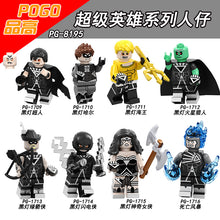 PG8195 Superhero Series Black Lantern Flash Aquaman Howl Minifigures