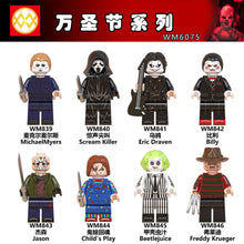 WM6075 Halloween series horror figure building blocks Minifigures
