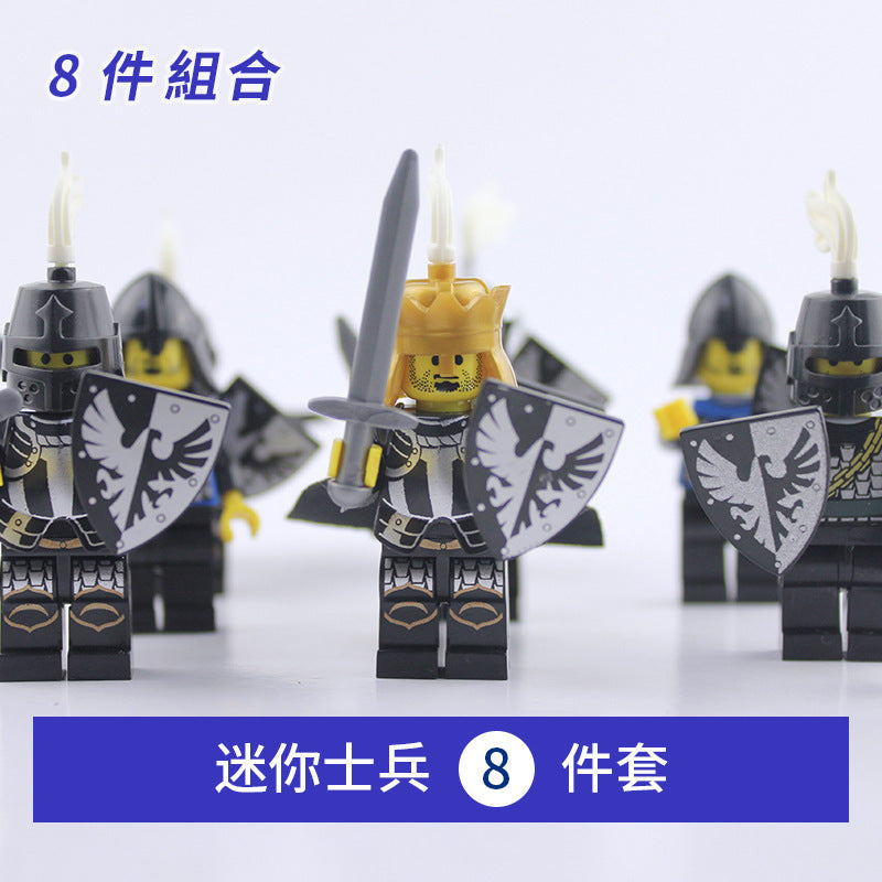 AX9808 shadow knight medieval rome minifigures
