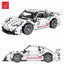 1268PCS MORK 023024-3 White 911GT 1:14