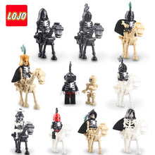 AX9815 Skeleton Knight Legion Medieval Roman Soldier minifigures
