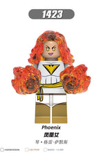 X0277 Superhero series Iceman Black Phoenix minifigures
