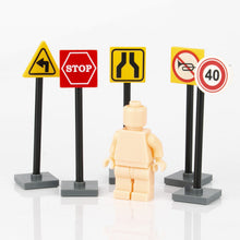 Traffic signs Street signs Minifigure accessories