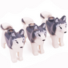 2pcs 16606 Animal Snow Dog Husky