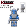 KT1041 Bounty Hunter minifigures