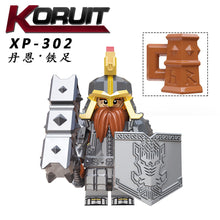 KT1040 Leader Warrior minifigures