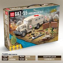 334PCS QUANGUAN GAZ-55 Ambulance