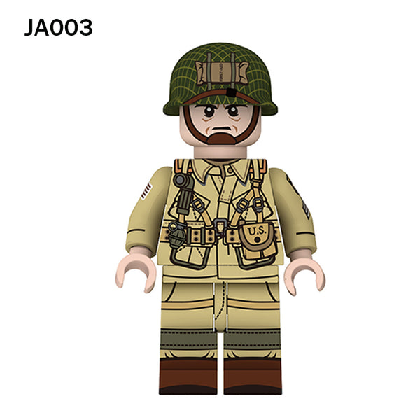 JA-003-008 Military minifigures – Joy Bricks