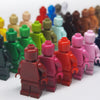 MOC DIY Solid color minifigure 2093