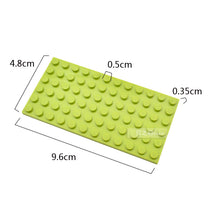 3 pcs 6*12 plates MOC bricks 3028